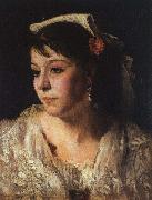 John Singer Sargent Head of an Italian Woman china oil painting artist